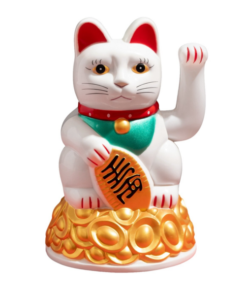 Chinese lucky cat beating tactus